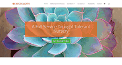 Desktop Screenshot of ocsucculents.com