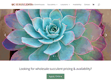 Tablet Screenshot of ocsucculents.com